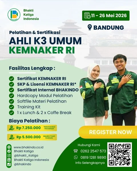 pelatihan k3 umum bandung