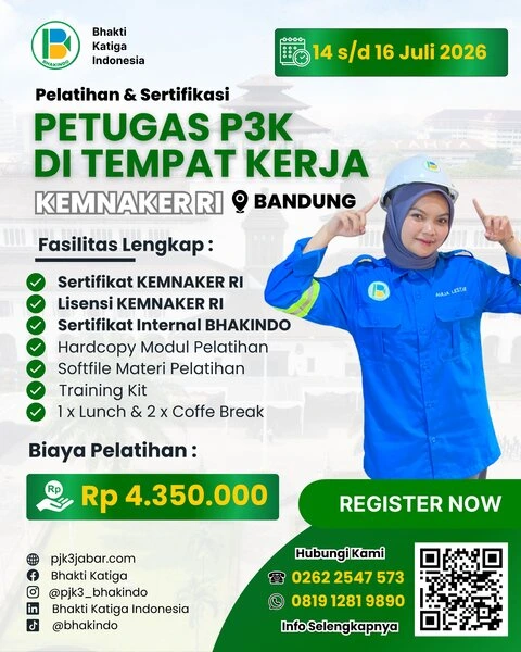 pelatihan p3k kemnaker
