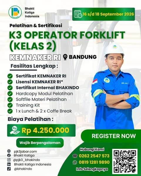 pelatihan sio forklift