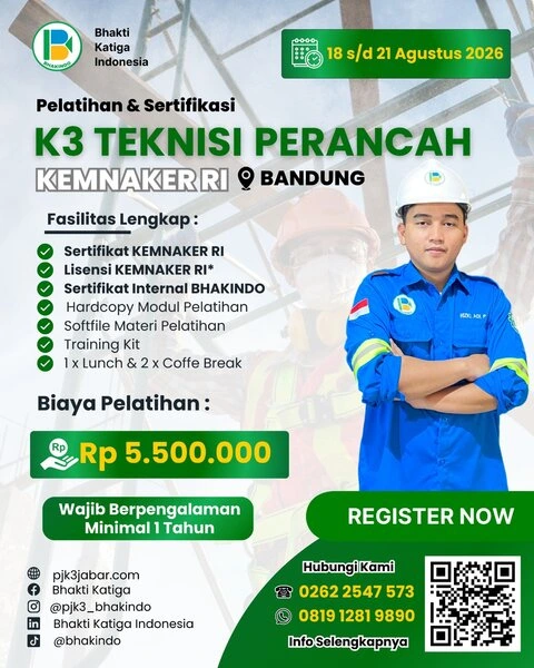 pelatihan teknisi scaffolding