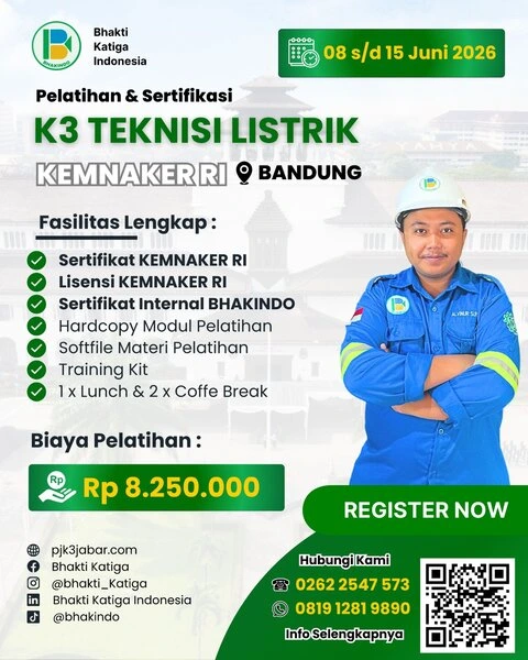 Pelatihan Teknisi K3 Listrik