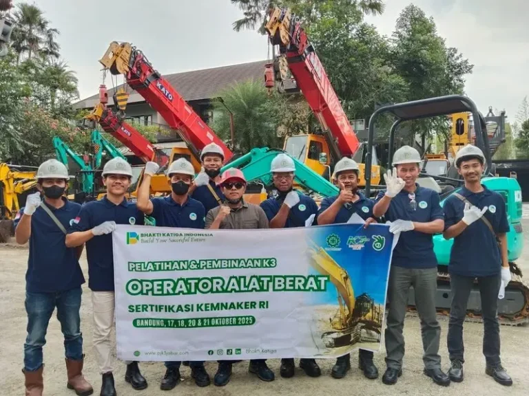 biaya pelatihan operator alat berat