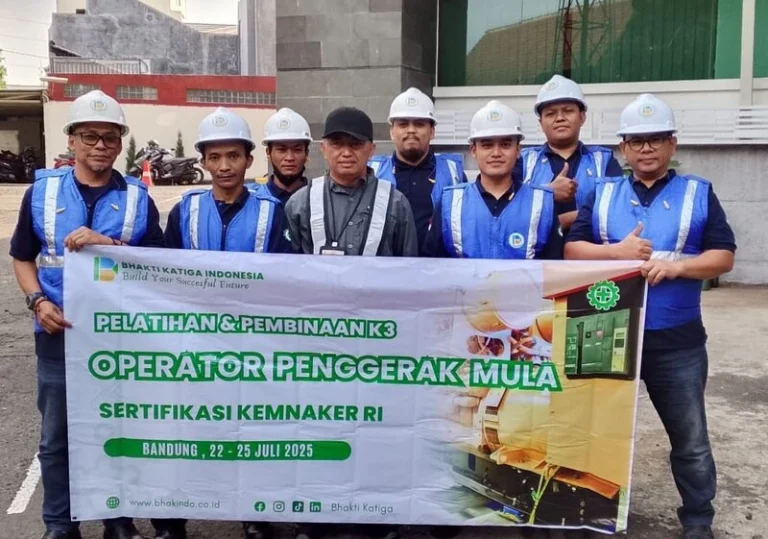 pelatihan operator penggerak mula